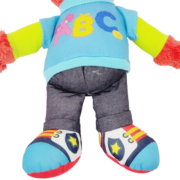 Sesame Street Plush Lot - Talking ABC ELMO, COOKIE MONSTER, & ERNIE 2013 Hasbro - Picture 3 of 10